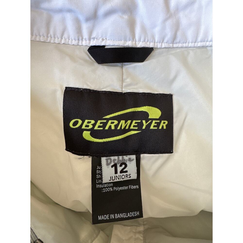 Obermeyer Hydro Block white youth ski snowboard pants youth 12 years - Picture 13 of 14